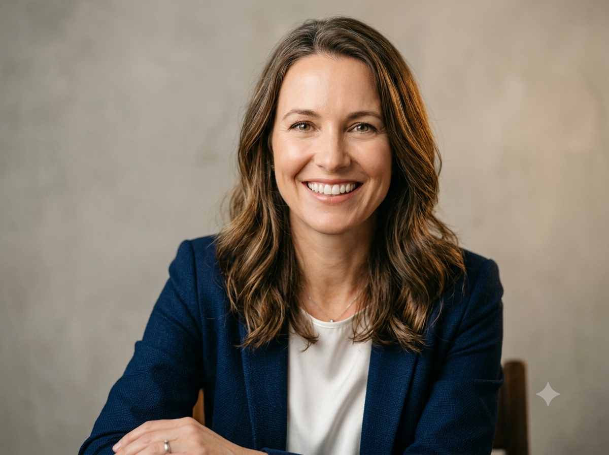 Professional woman with a confident healthy smile — dental health guides covering the real causes of common oral health problems